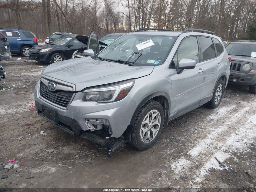 Vin: jf2skafc6mh592426, lot: 44465945, subaru forester premium 20212