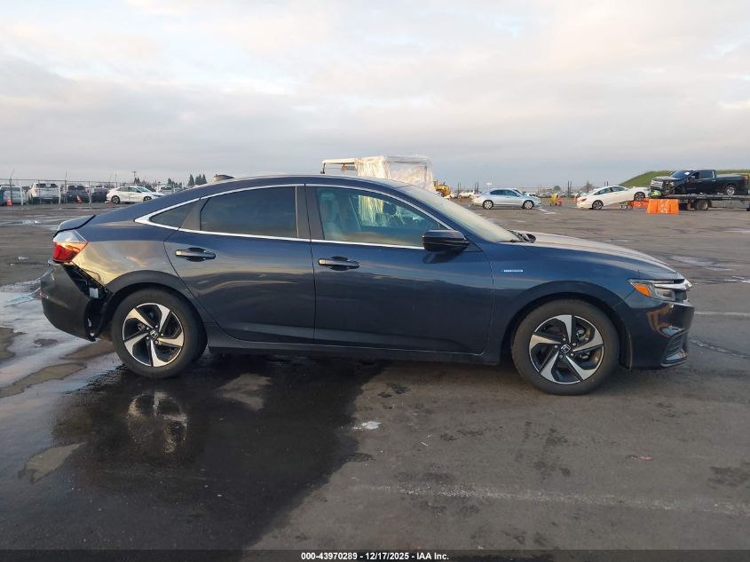 2022 Honda Insight Ex VIN: 19XZE4F53NE015982 Lot: 43970289