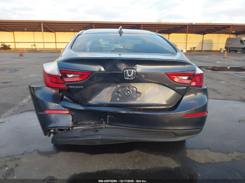 2022 Honda Insight Ex VIN: 19XZE4F53NE015982 Lot: 43970289