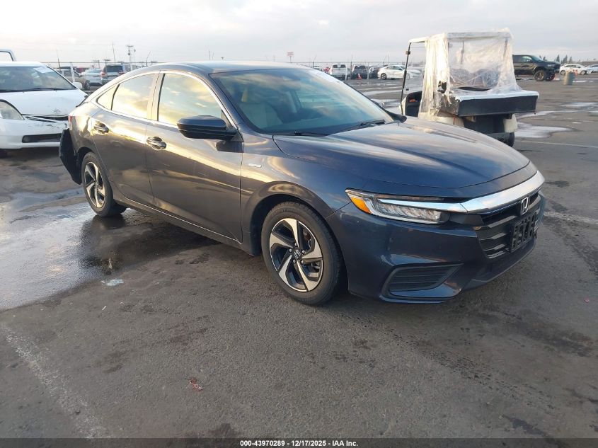 2022 Honda Insight Ex VIN: 19XZE4F53NE015982 Lot: 43970289