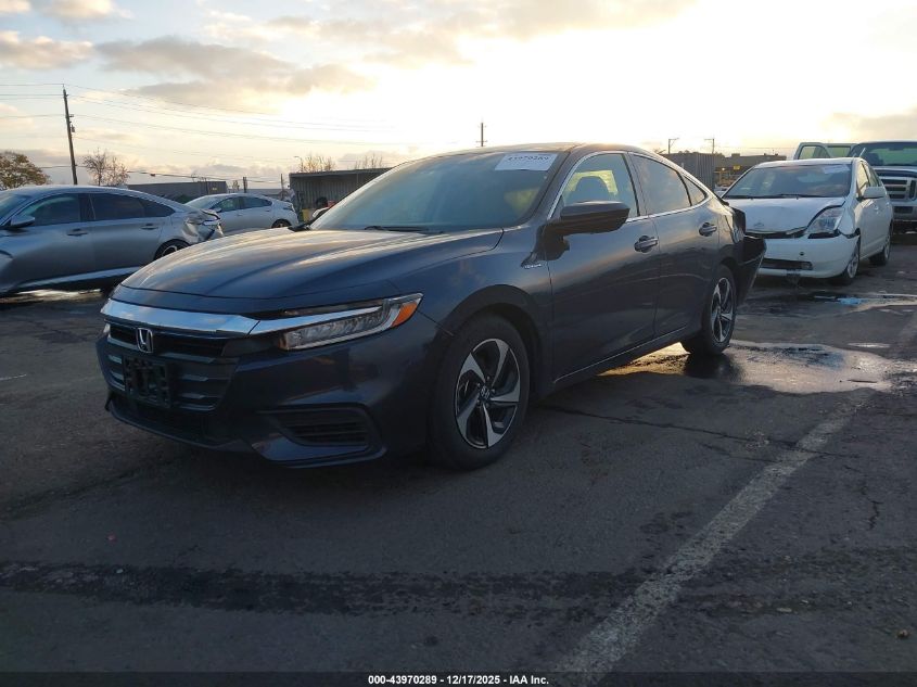 2022 Honda Insight Ex VIN: 19XZE4F53NE015982 Lot: 43970289