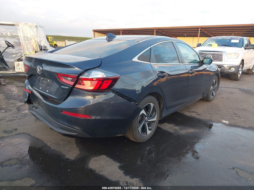 2022 Honda Insight Ex VIN: 19XZE4F53NE015982 Lot: 43970289