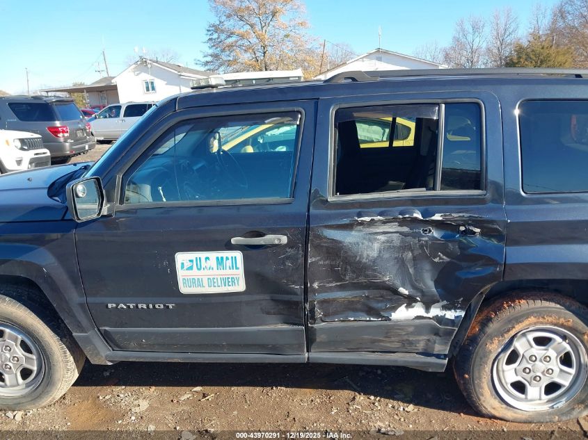 2016 Jeep Patriot Sport VIN: 1C4NJRBB7GD586561 Lot: 43970291