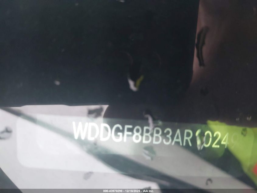 2010 Mercedes-Benz C 300 Luxury 4Matic/Sport 4Matic VIN: WDDGF8BB3AR102499 Lot: 43970298