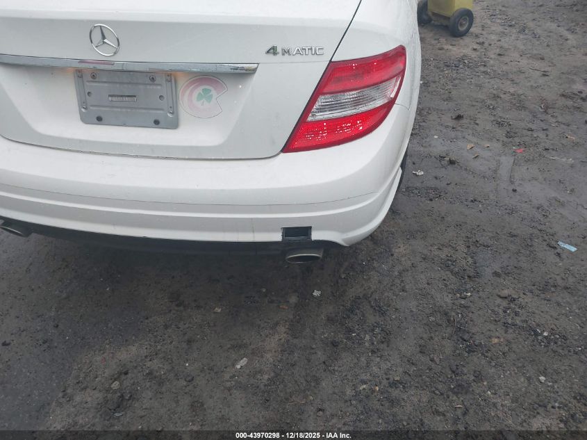 2010 Mercedes-Benz C 300 Luxury 4Matic/Sport 4Matic VIN: WDDGF8BB3AR102499 Lot: 43970298