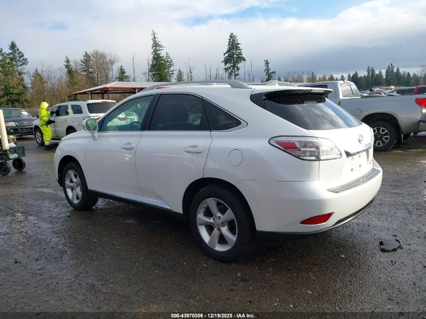 2011 Lexus Rx 350 VIN: 2T2BK1BA4BC082771 Lot: 43970306