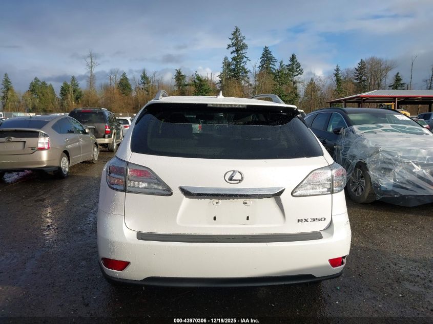 2011 Lexus Rx 350 VIN: 2T2BK1BA4BC082771 Lot: 43970306