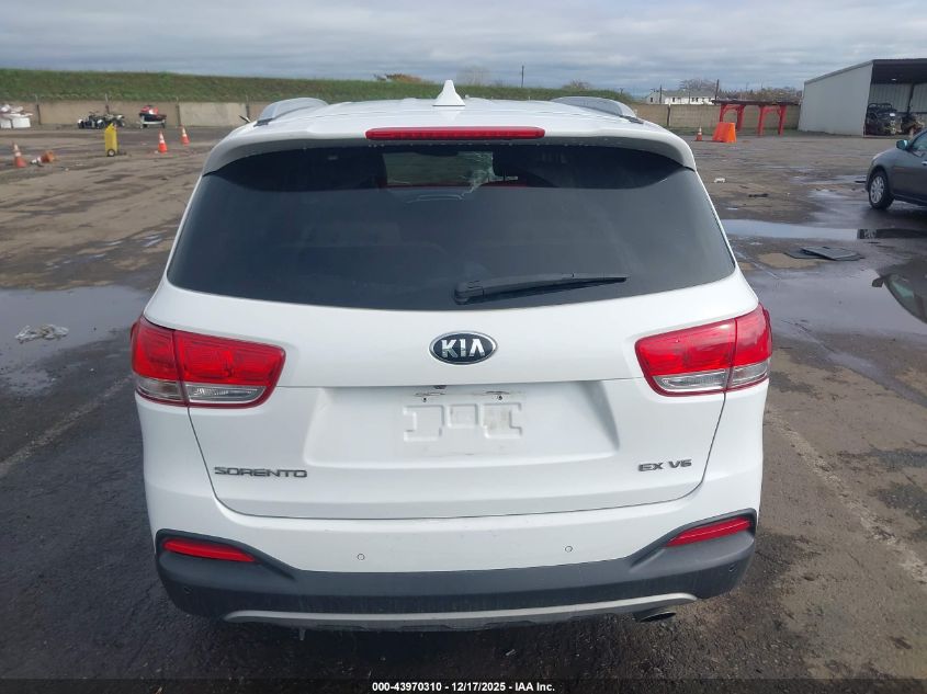 2017 Kia Sorento 3.3L Ex VIN: 5XYPHDA51HG306459 Lot: 43970310