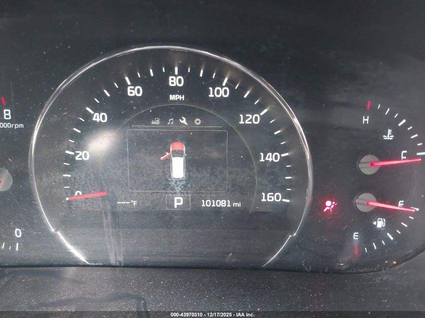 2017 Kia Sorento 3.3L Ex VIN: 5XYPHDA51HG306459 Lot: 43970310