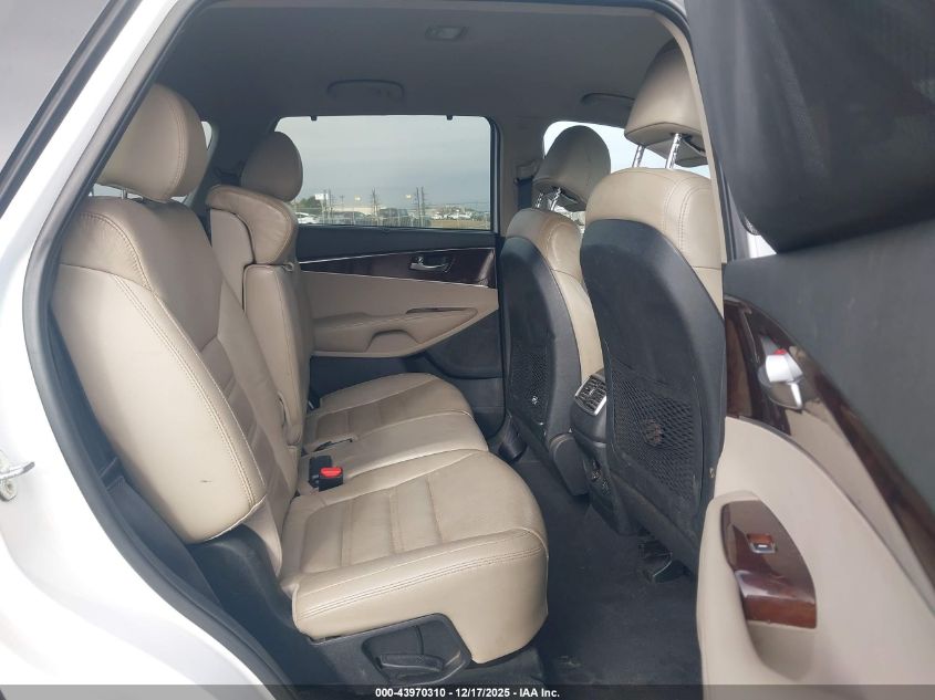 2017 Kia Sorento 3.3L Ex VIN: 5XYPHDA51HG306459 Lot: 43970310