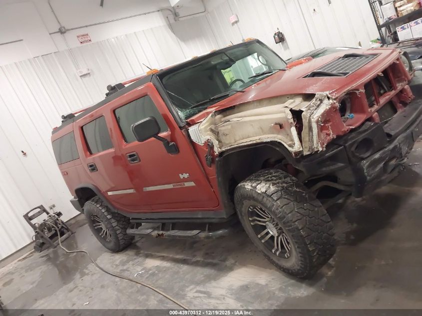 2003 Hummer H2 VIN: 5GRGN23U03H140287 Lot: 43970312
