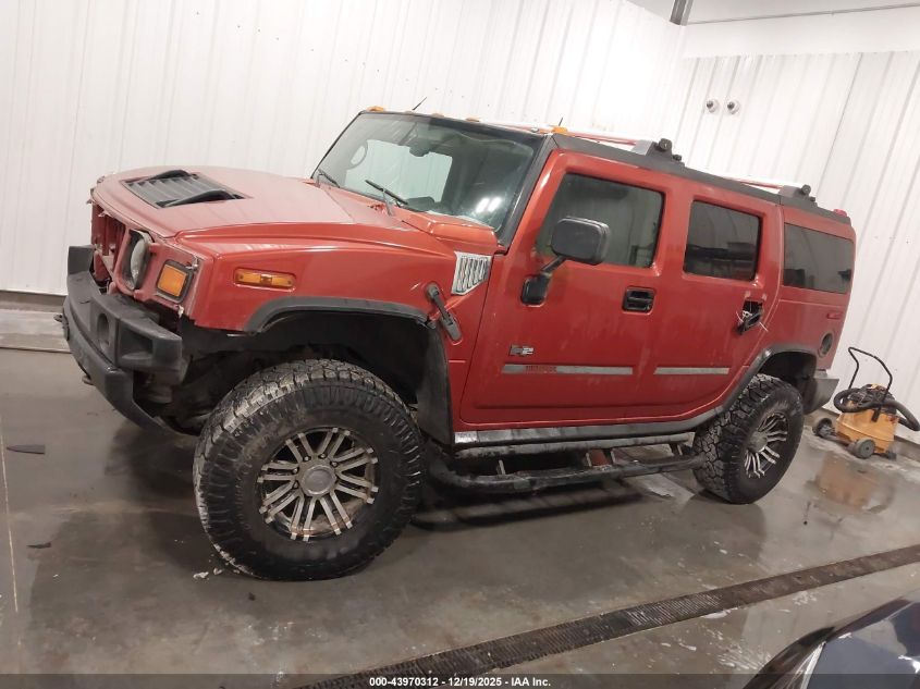 2003 Hummer H2 VIN: 5GRGN23U03H140287 Lot: 43970312