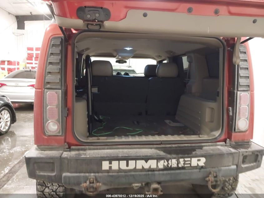 2003 Hummer H2 VIN: 5GRGN23U03H140287 Lot: 43970312