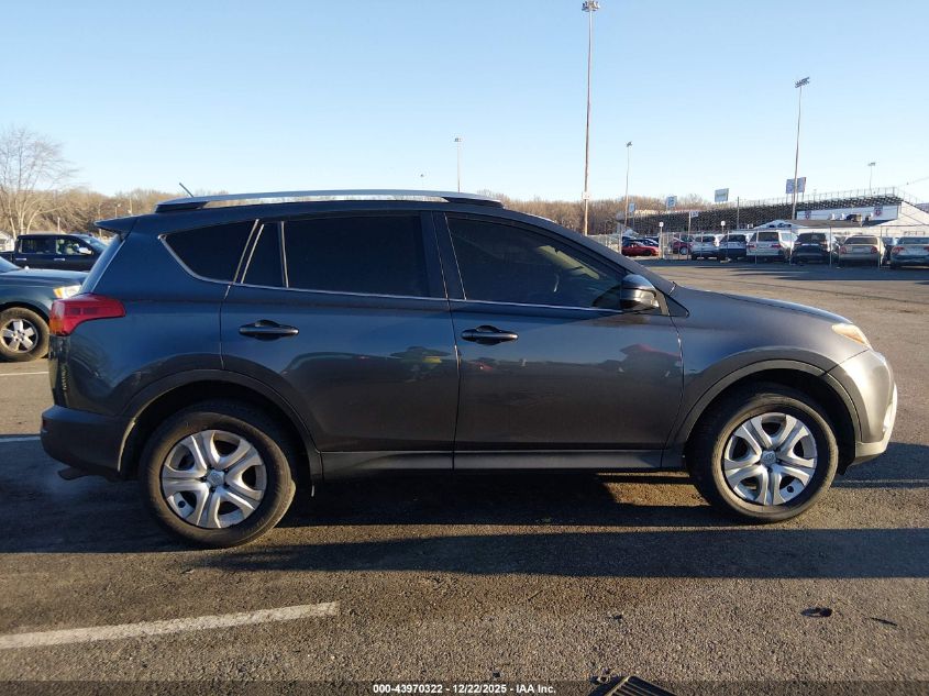 2015 Toyota Rav4 Le VIN: JTMBFREV7FD169580 Lot: 43970322