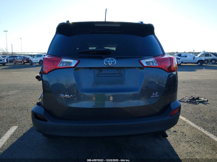 2015 Toyota Rav4 Le VIN: JTMBFREV7FD169580 Lot: 43970322