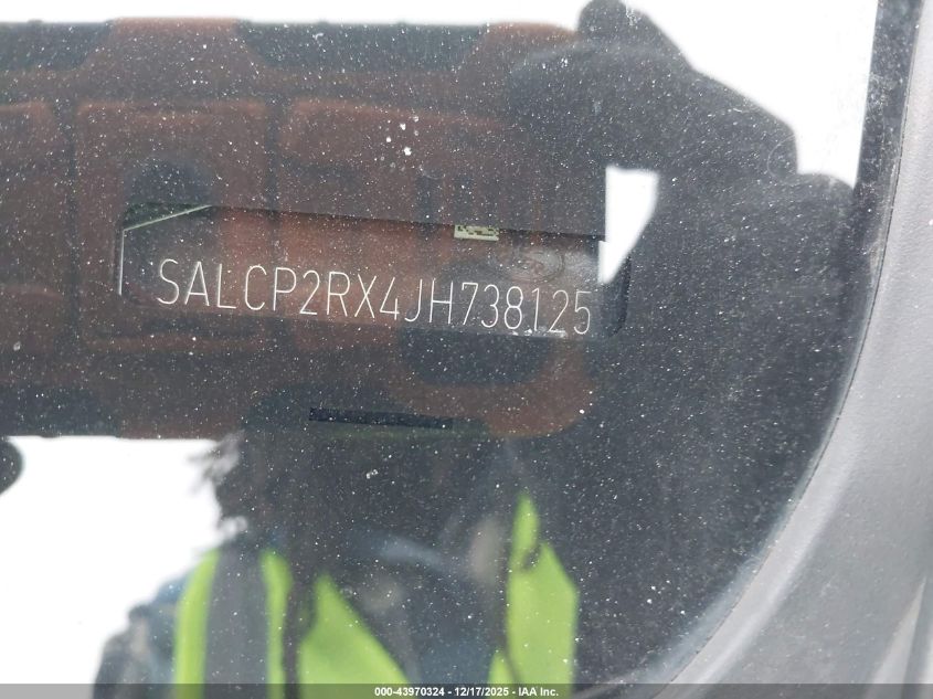 2018 Land Rover Discovery Sport Se VIN: SALCP2RX4JH738125 Lot: 43970324