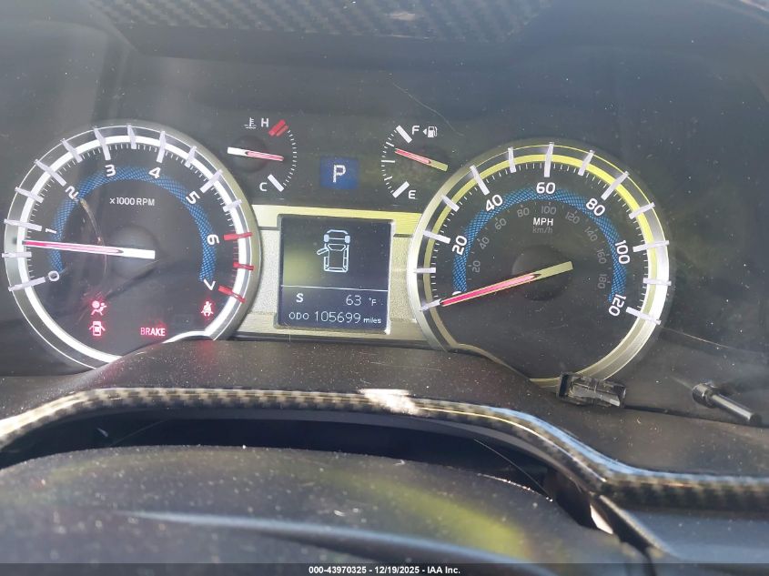 2019 Toyota 4Runner Sr5 VIN: JTEZU5JRXK5203808 Lot: 43970325