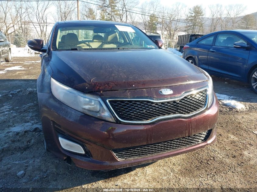 2015 Kia Optima Ex VIN: 5XXGN4A7XFG361388 Lot: 43970335