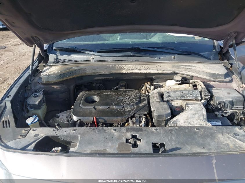 2019 Hyundai Santa Fe Sel VIN: 5NMS3CAD9KH044827 Lot: 43970343