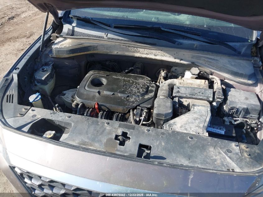 2019 Hyundai Santa Fe Sel VIN: 5NMS3CAD9KH044827 Lot: 43970343