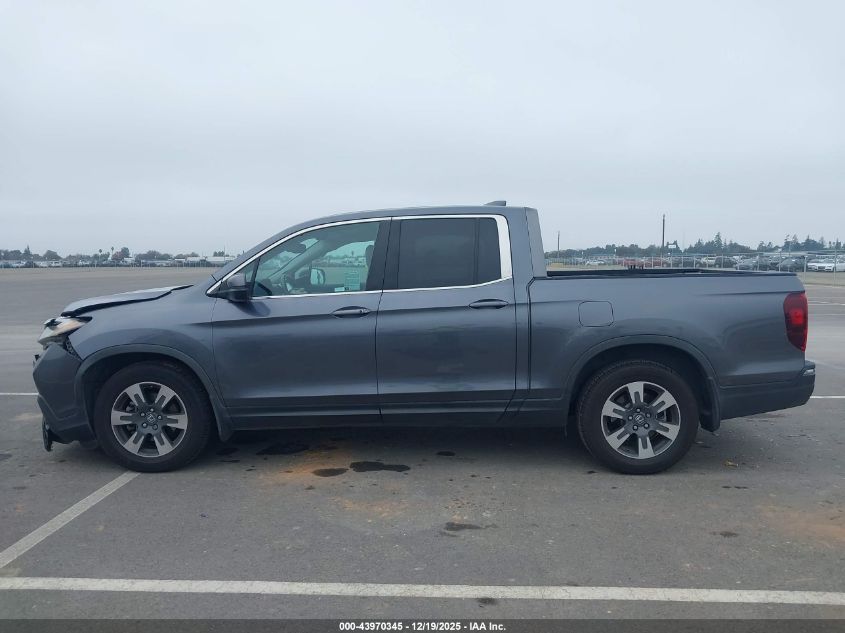 2018 Honda Ridgeline Rtl-T VIN: 5FPYK2F62JB002153 Lot: 43970345