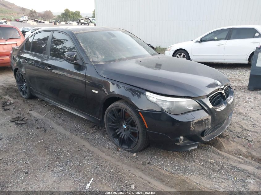 2010 BMW 550I VIN: WBANW5C52ACT57377 Lot: 43970350
