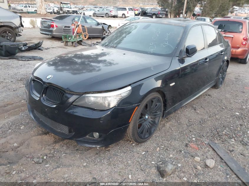 2010 BMW 550I VIN: WBANW5C52ACT57377 Lot: 43970350