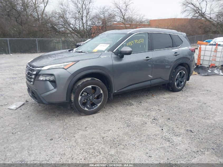 2025 Nissan Rogue Sv Intelligent Awd VIN: JN8BT3BB4SW150231 Lot: 43970357