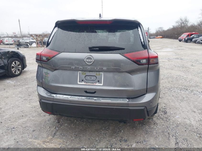 2025 Nissan Rogue Sv Intelligent Awd VIN: JN8BT3BB4SW150231 Lot: 43970357