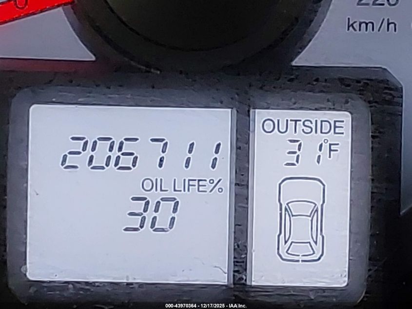 2009 Honda Pilot Ex VIN: 5FNYF48469B031882 Lot: 43970364