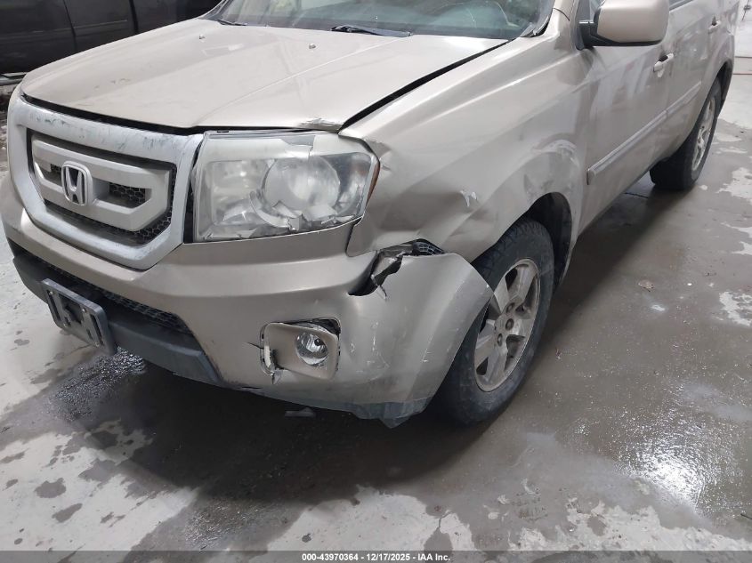 2009 Honda Pilot Ex VIN: 5FNYF48469B031882 Lot: 43970364