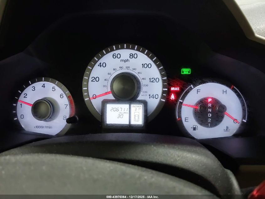 2009 Honda Pilot Ex VIN: 5FNYF48469B031882 Lot: 43970364