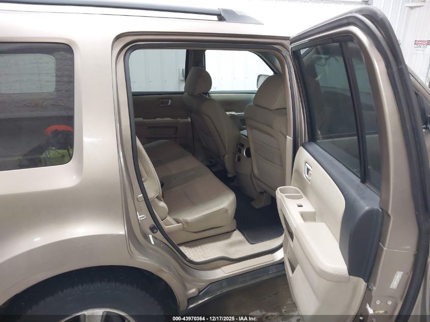 2009 Honda Pilot Ex VIN: 5FNYF48469B031882 Lot: 43970364