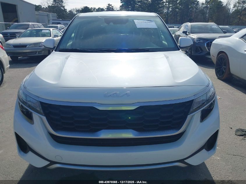 2023 Kia Seltos Lx VIN: KNDEPCAA2P7385329 Lot: 43970365