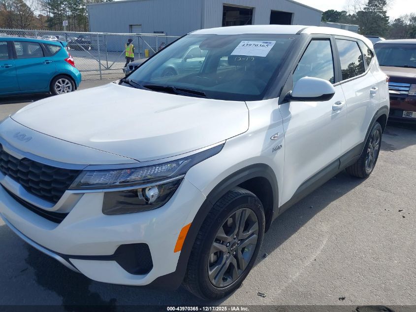 2023 Kia Seltos Lx VIN: KNDEPCAA2P7385329 Lot: 43970365