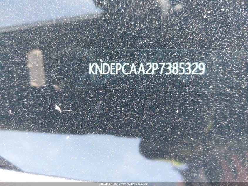 2023 Kia Seltos Lx VIN: KNDEPCAA2P7385329 Lot: 43970365