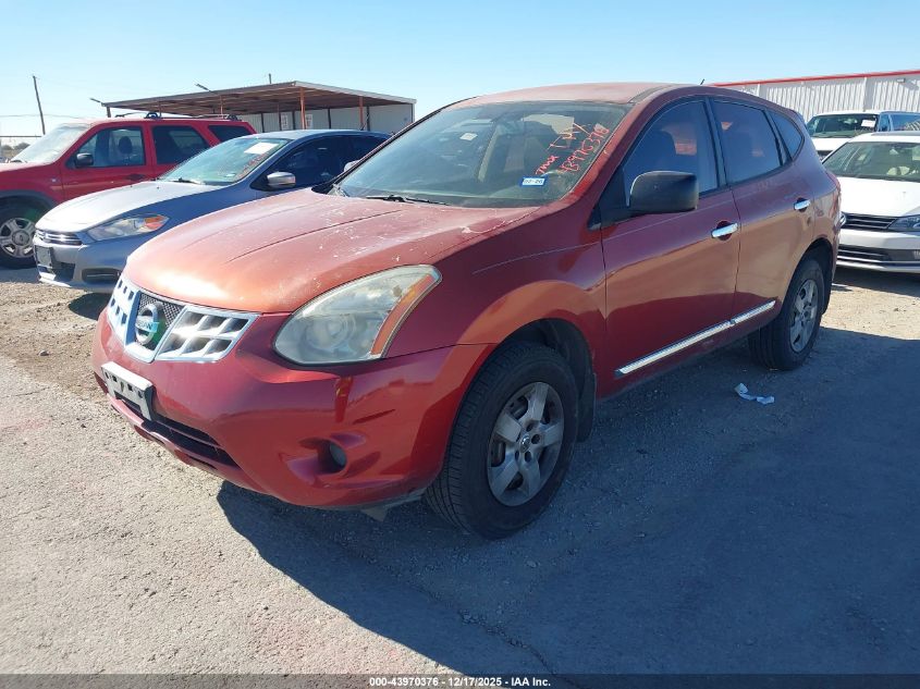 2013 Nissan Rogue S VIN: JN8AS5MT8DW516615 Lot: 43970376