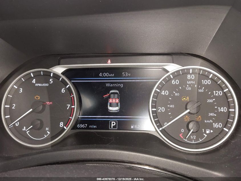 2025 Nissan Sentra Sv VIN: 3N1AB8CVXSY260423 Lot: 43970378