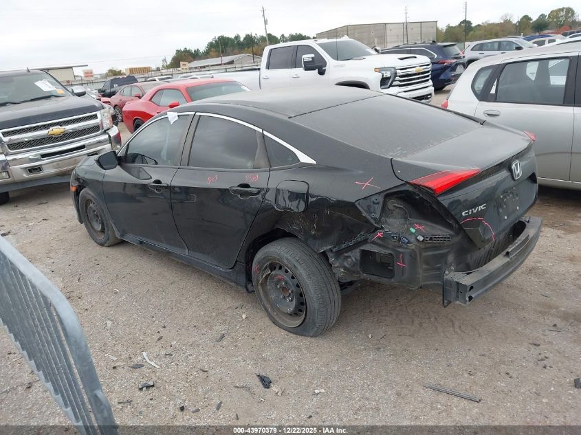 2017 Honda Civic Lx VIN: 19XFC2F59HE074424 Lot: 43970379