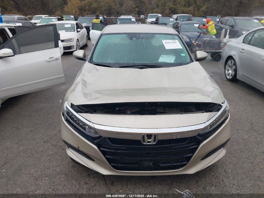 2018 Honda Accord Lx VIN: 1HGCV1F19JA093800 Lot: 43970387