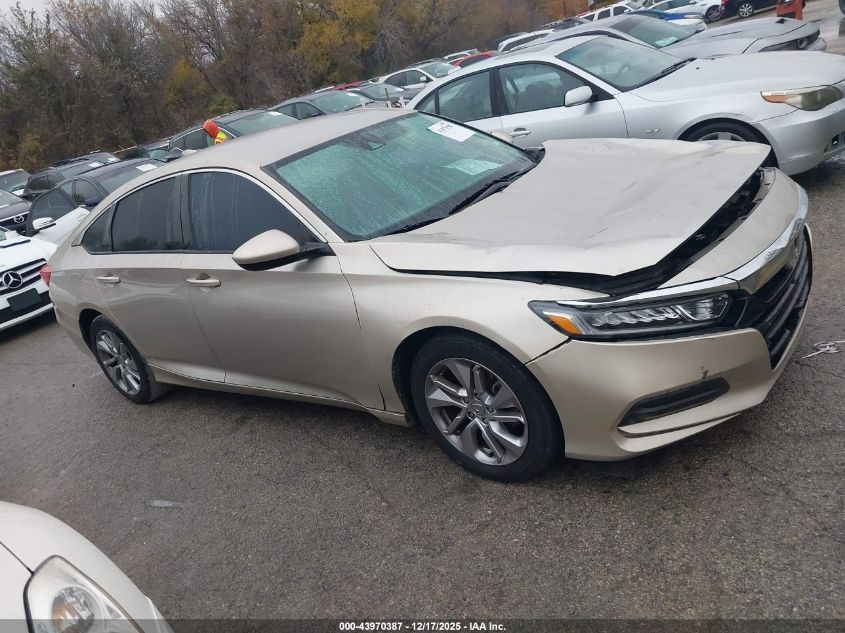 2018 Honda Accord Lx VIN: 1HGCV1F19JA093800 Lot: 43970387