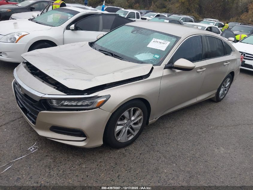 2018 Honda Accord Lx VIN: 1HGCV1F19JA093800 Lot: 43970387