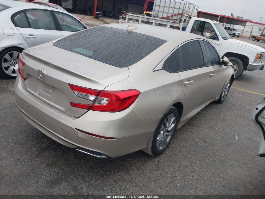 2018 Honda Accord Lx VIN: 1HGCV1F19JA093800 Lot: 43970387