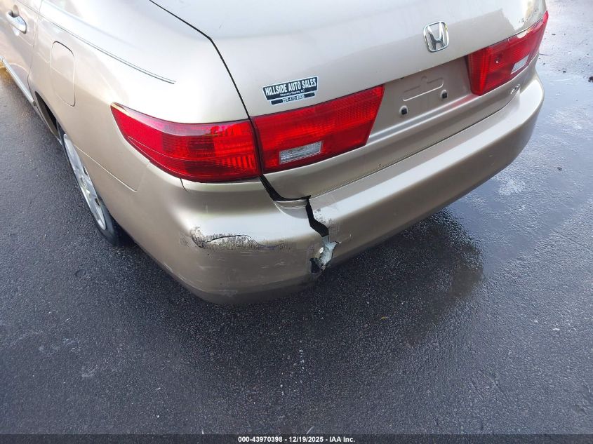 2005 Honda Accord 2.4 Lx VIN: 1HGCM56495A101050 Lot: 43970398