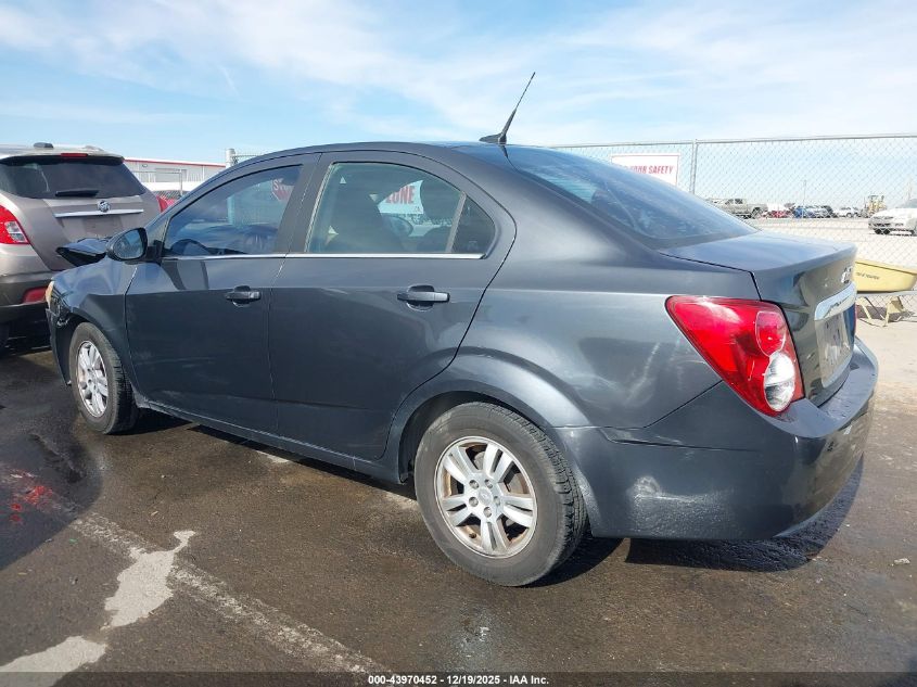 2013 Chevrolet Sonic Lt Auto VIN: 1G1JC5SH7D4163456 Lot: 43970452