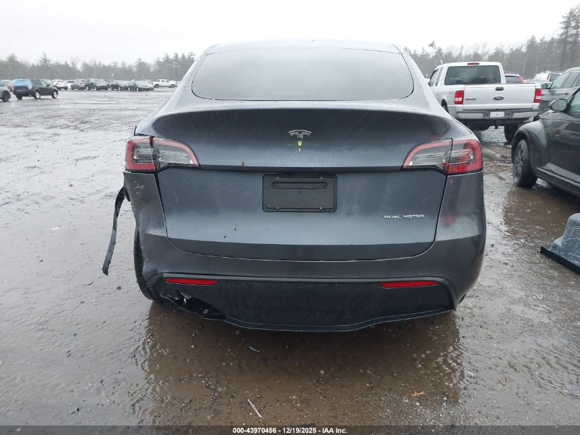 2023 Tesla Model Y Awd/Long Range Dual Motor All-Wheel Drive VIN: 7SAYGDEE4PF763258 Lot: 43970456