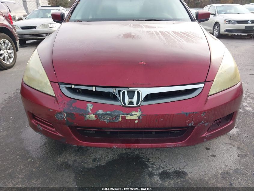 2006 Honda Accord 2.4 Se VIN: 1HGCM56326A035384 Lot: 43970462