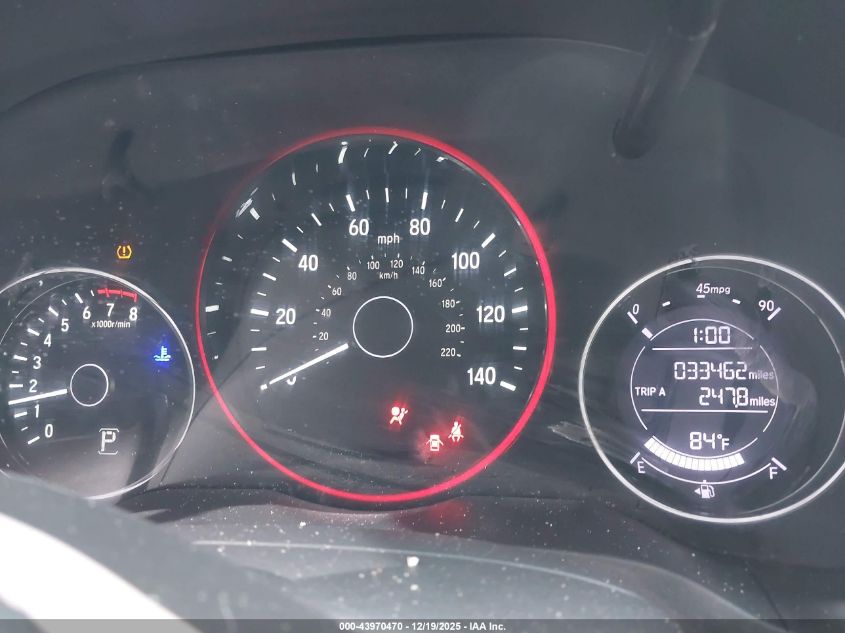 2021 Honda Hr-V 2Wd Lx VIN: 3CZRU5H38MM717914 Lot: 43970470