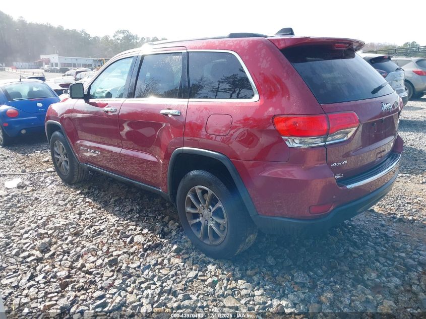 2015 Jeep Grand Cherokee Limited VIN: 1C4RJFBG7FC216470 Lot: 43970493