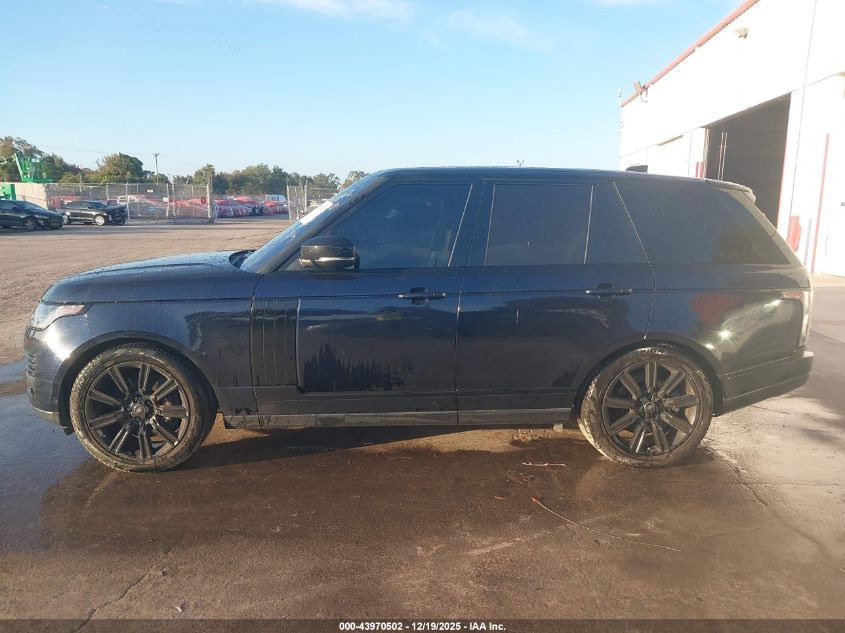 2020 Land Rover Range Rover Hse VIN: SALGS2RU0LA592842 Lot: 43970502